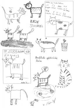 Strubbel-Zeichnungen aus Müssen