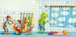 Bist du im Bad, Frida?